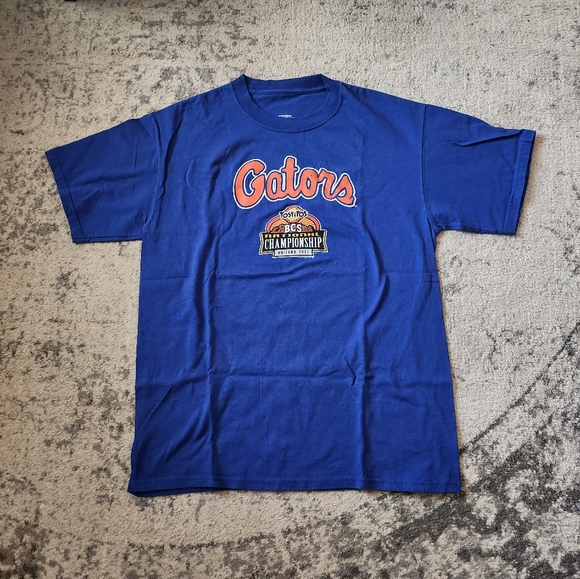 NWOT Y2K Florida Gators 2007 Tostitos BCS National Championship T-Shirt - Picture 2 of 7